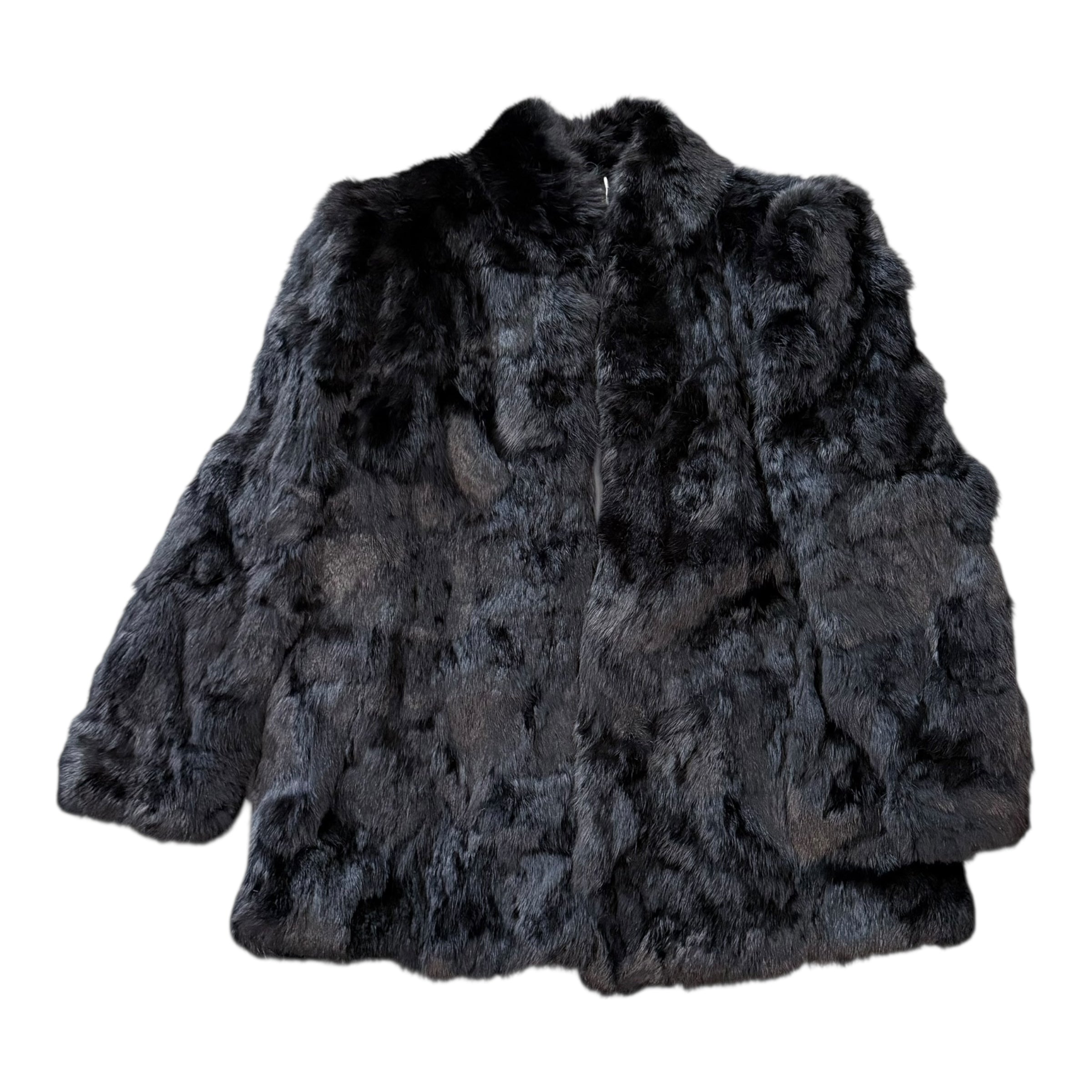 Somerset Fur Coat Black