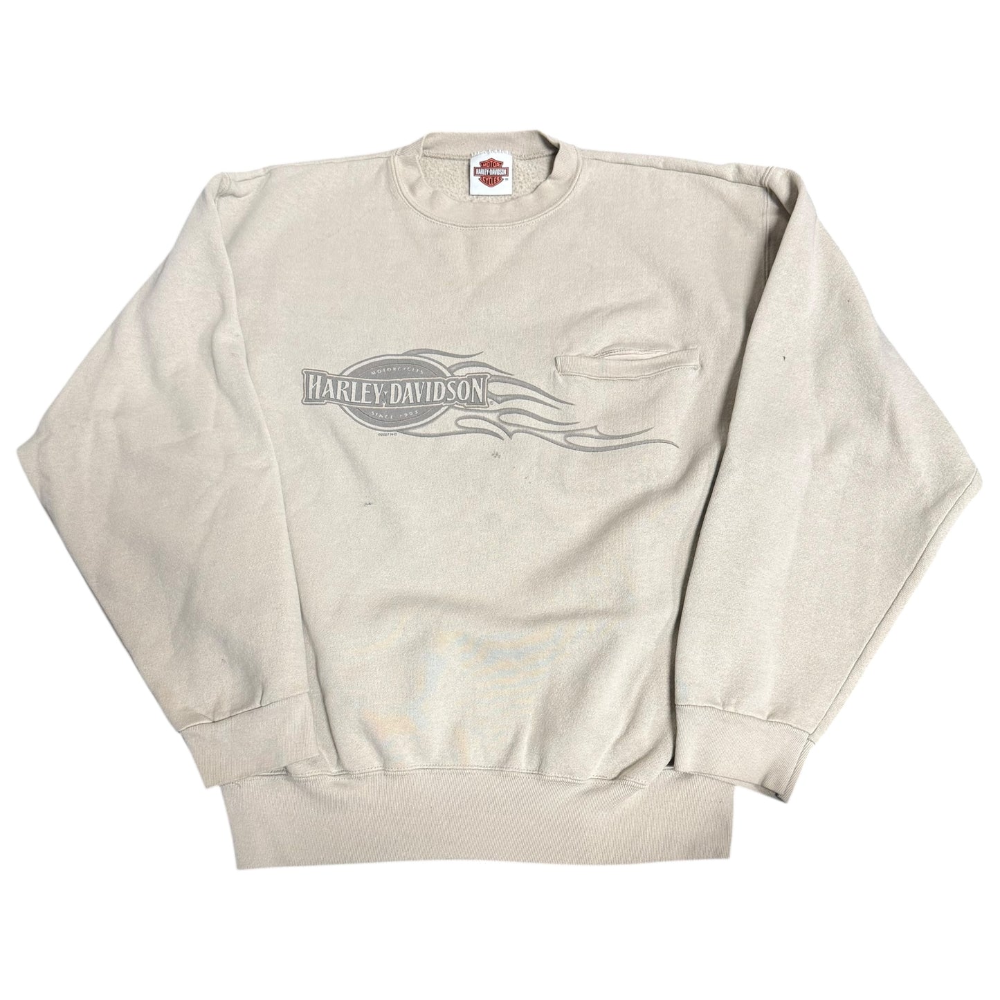 Tan Harley Davidson Crewneck