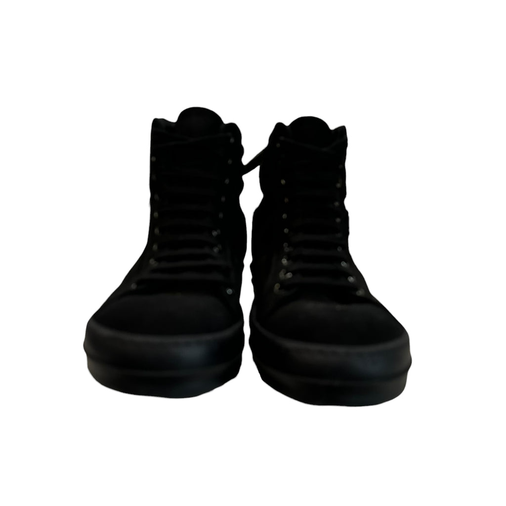 Rick Owens Black/Black Vintage Sneakers High (No Box)