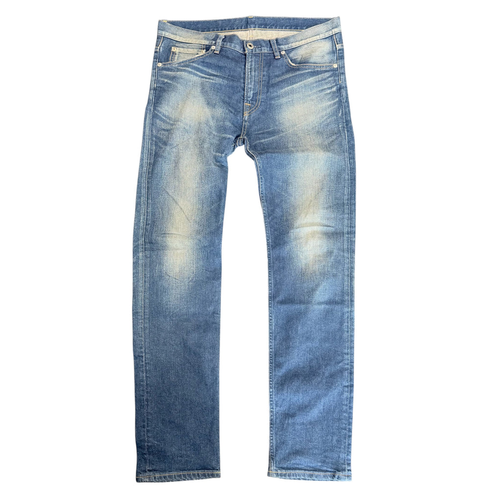 A Bathing Ape Bapesta Star Denim Jeans “White”