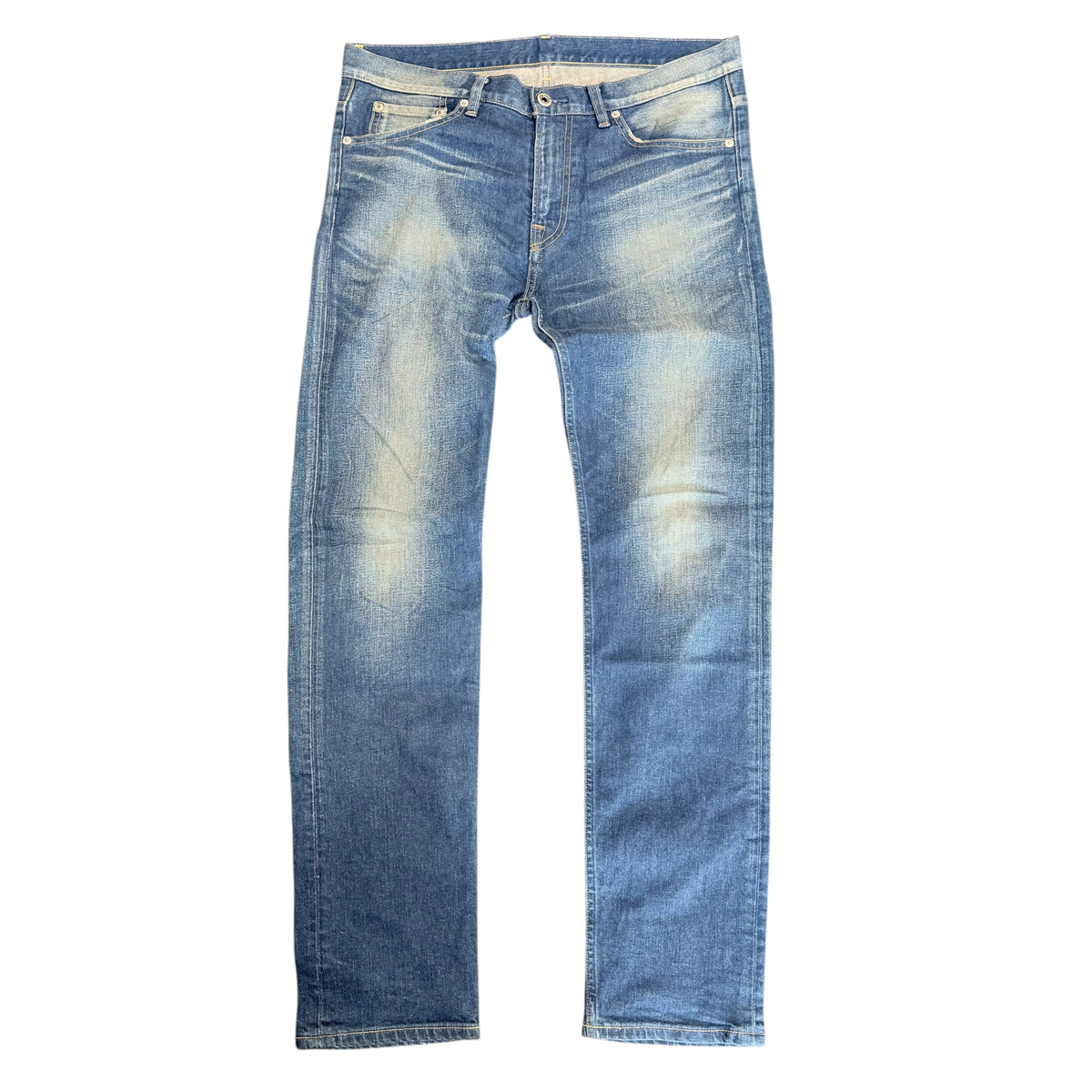 A Bathing Ape Bapesta Star Denim Jeans “White”