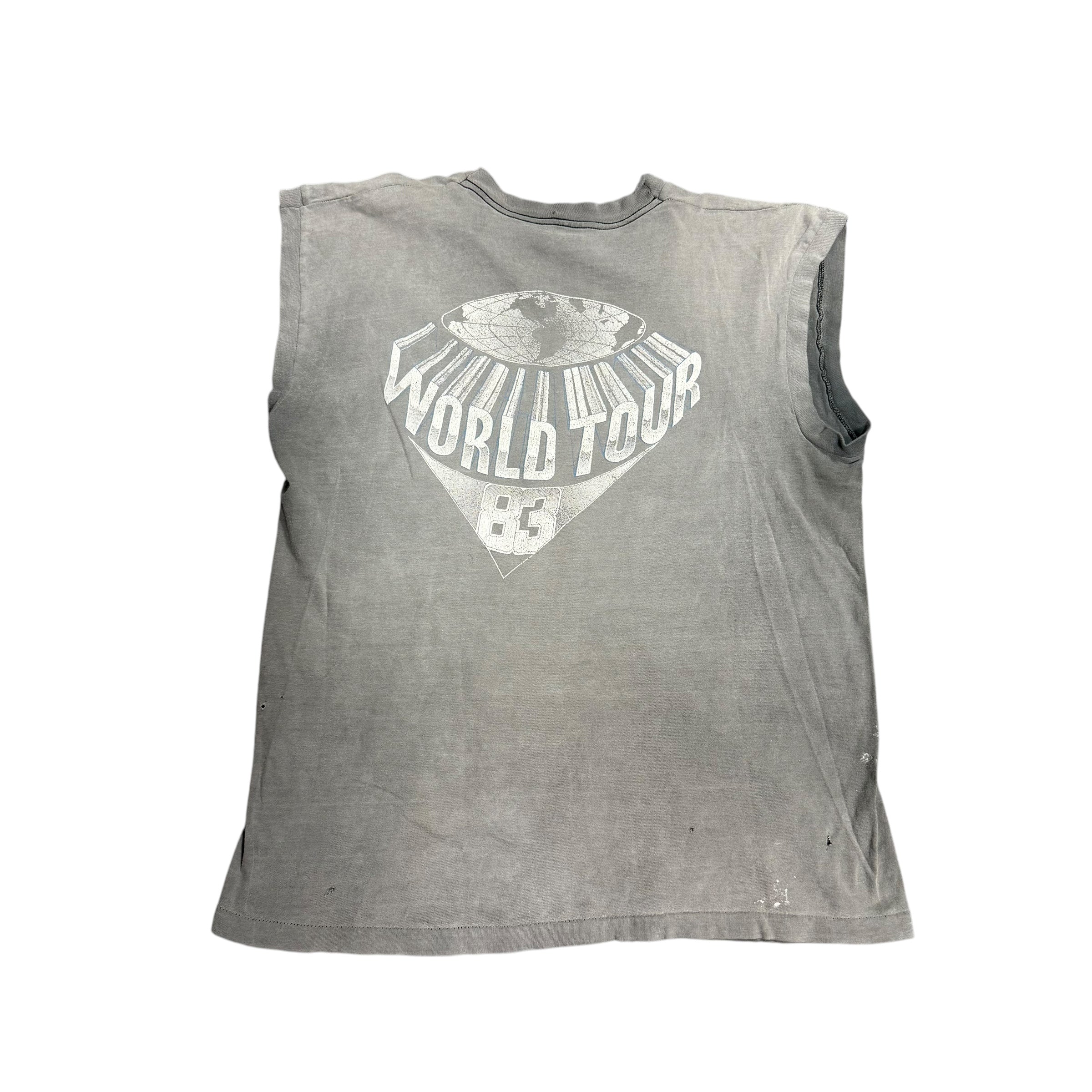 Vintage 1983 Rick Springfield Living In Oz Tour Sleeveless Tee