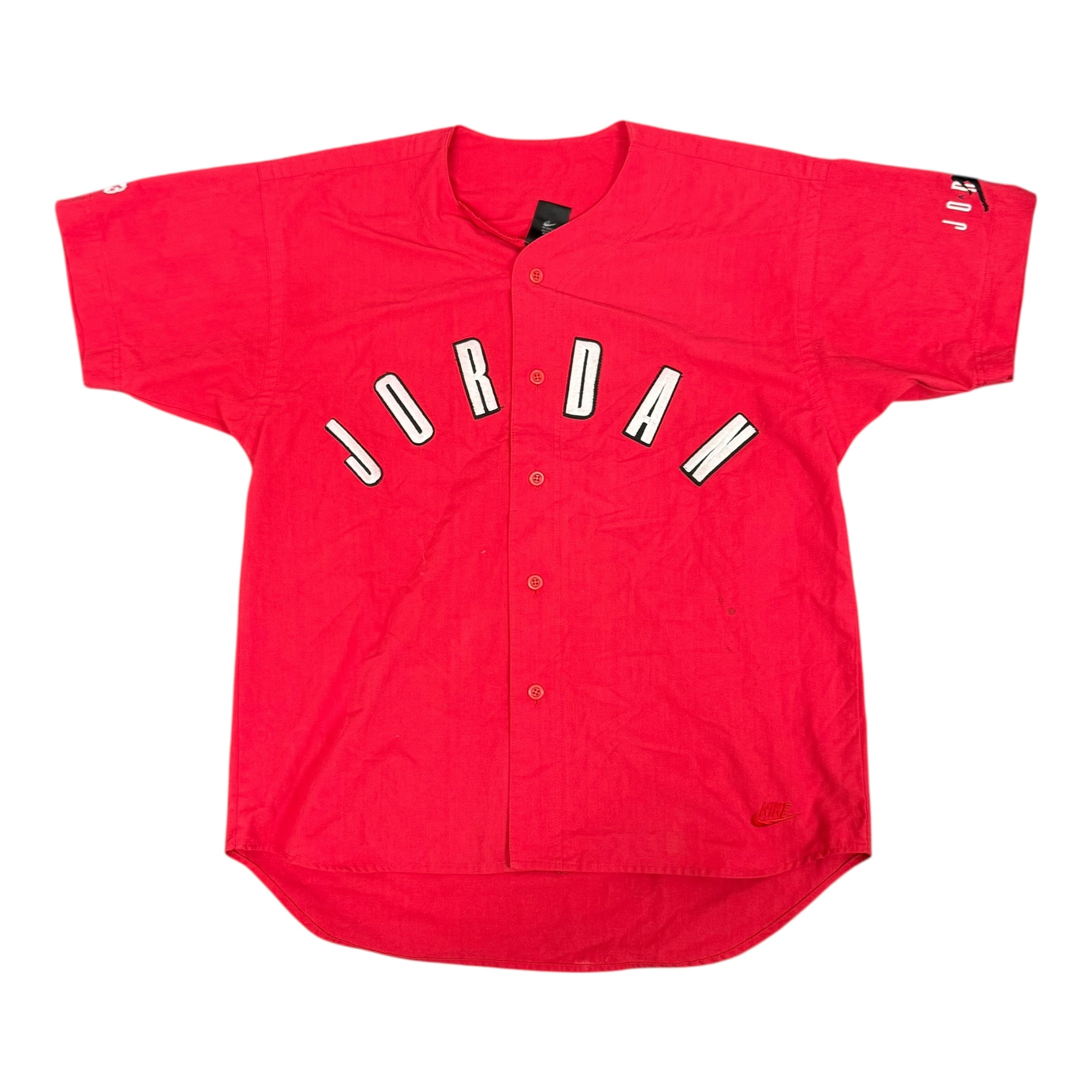 Jordan Red Baseball Jersey