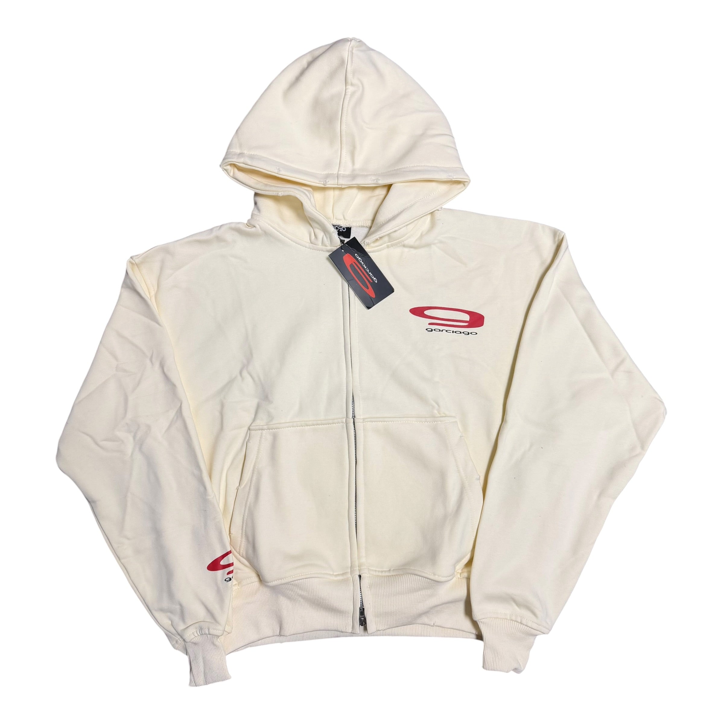 Brand New Garciago Cream/Red Hoodie