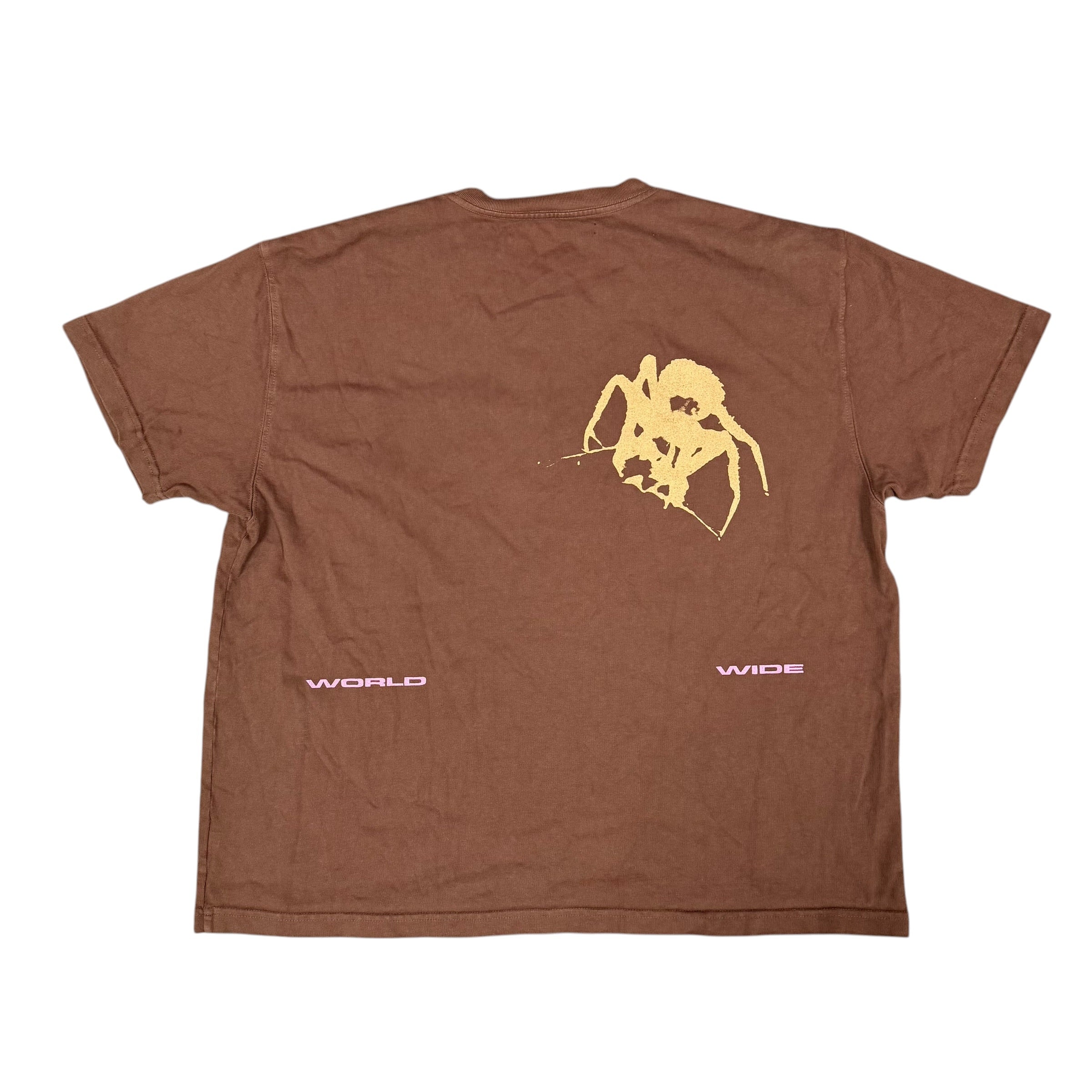 Sp5der Brown/Pink Thug Tee