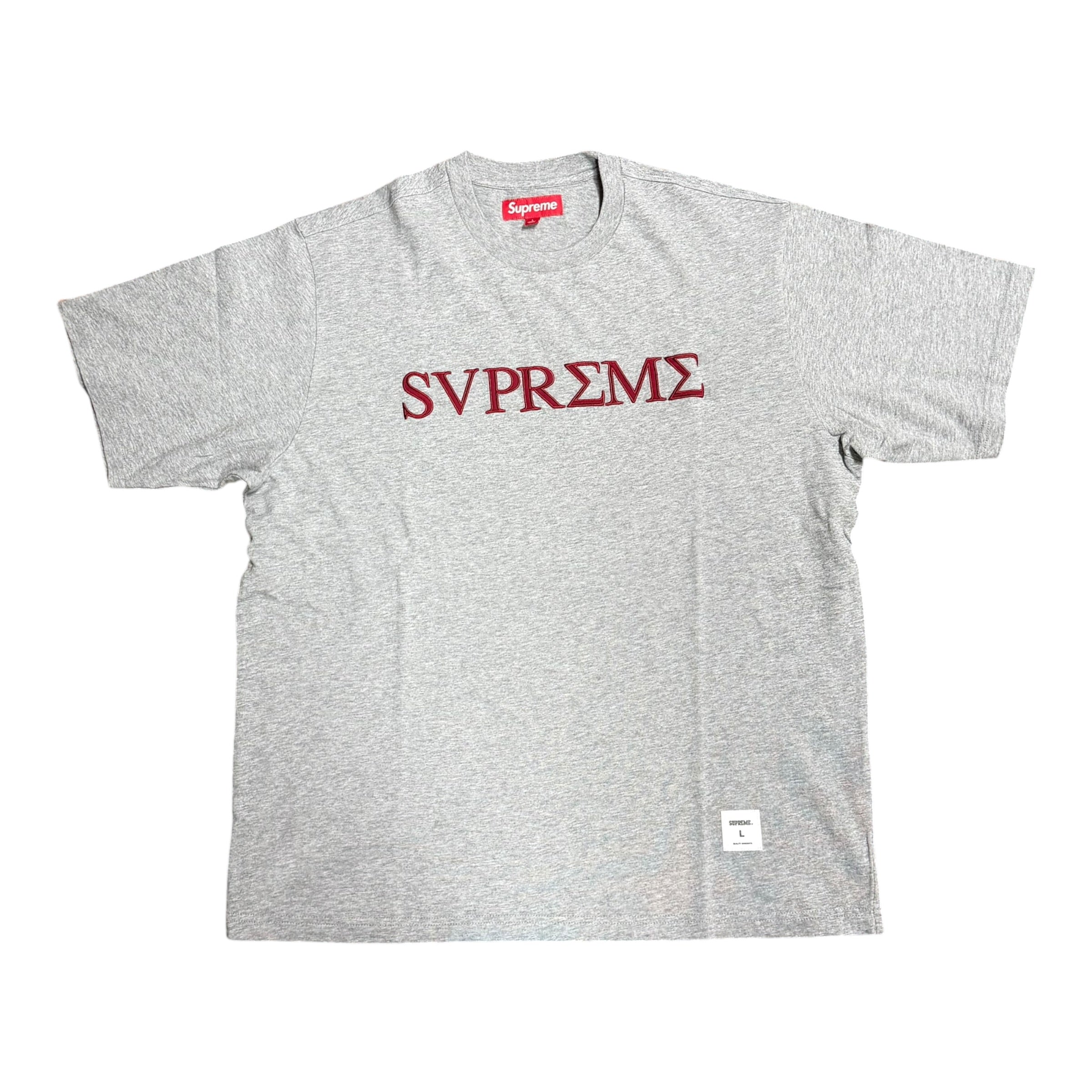 Supreme Greek Gray Tee