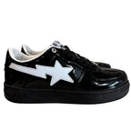 Bape Sta Patent Blk/Wht Sneakers (No Box)