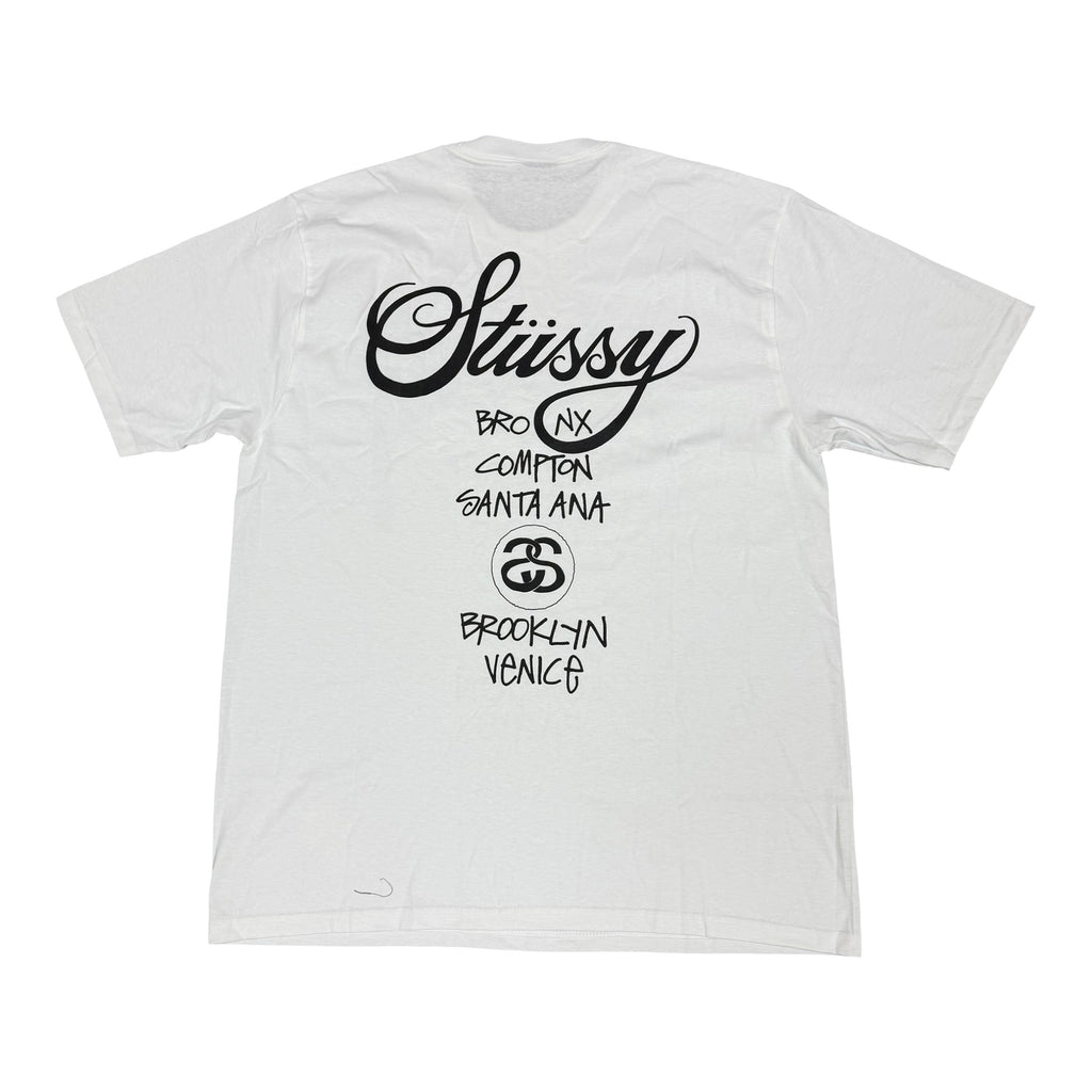 NEW Stussy World Tour White Tee