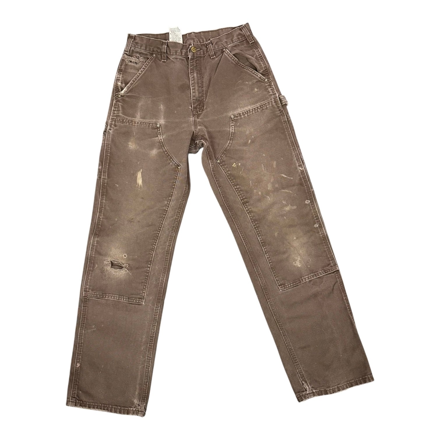 Brown Carhartt Double Knee Pants(31x34)