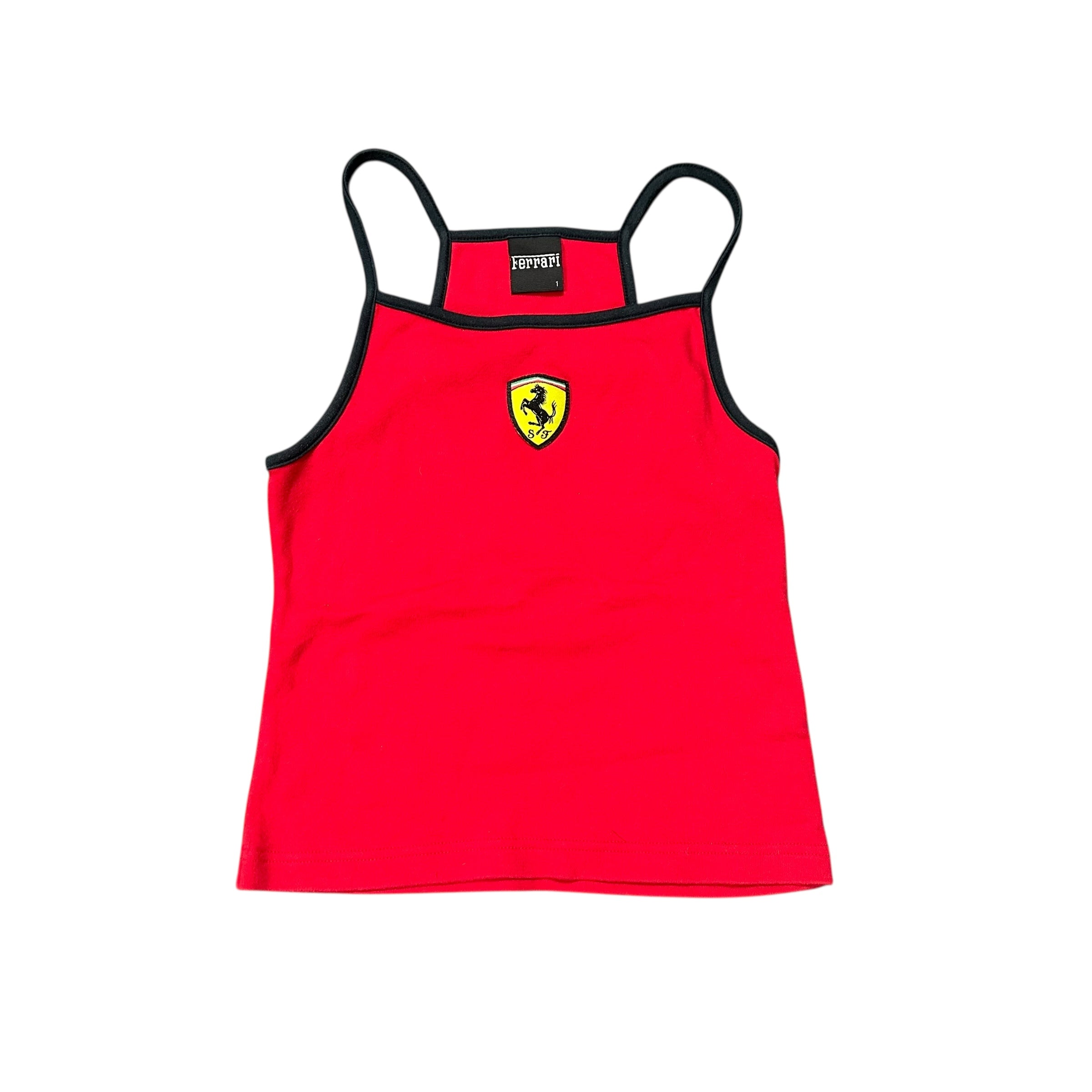 Ferrari Tank Top Red FDWMNS