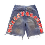 NEW Vale Lives “Workshop” Blue Denim Shorts