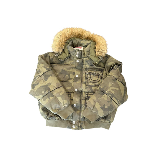 Brand New Supreme X True Religion Puffer Jacket Green