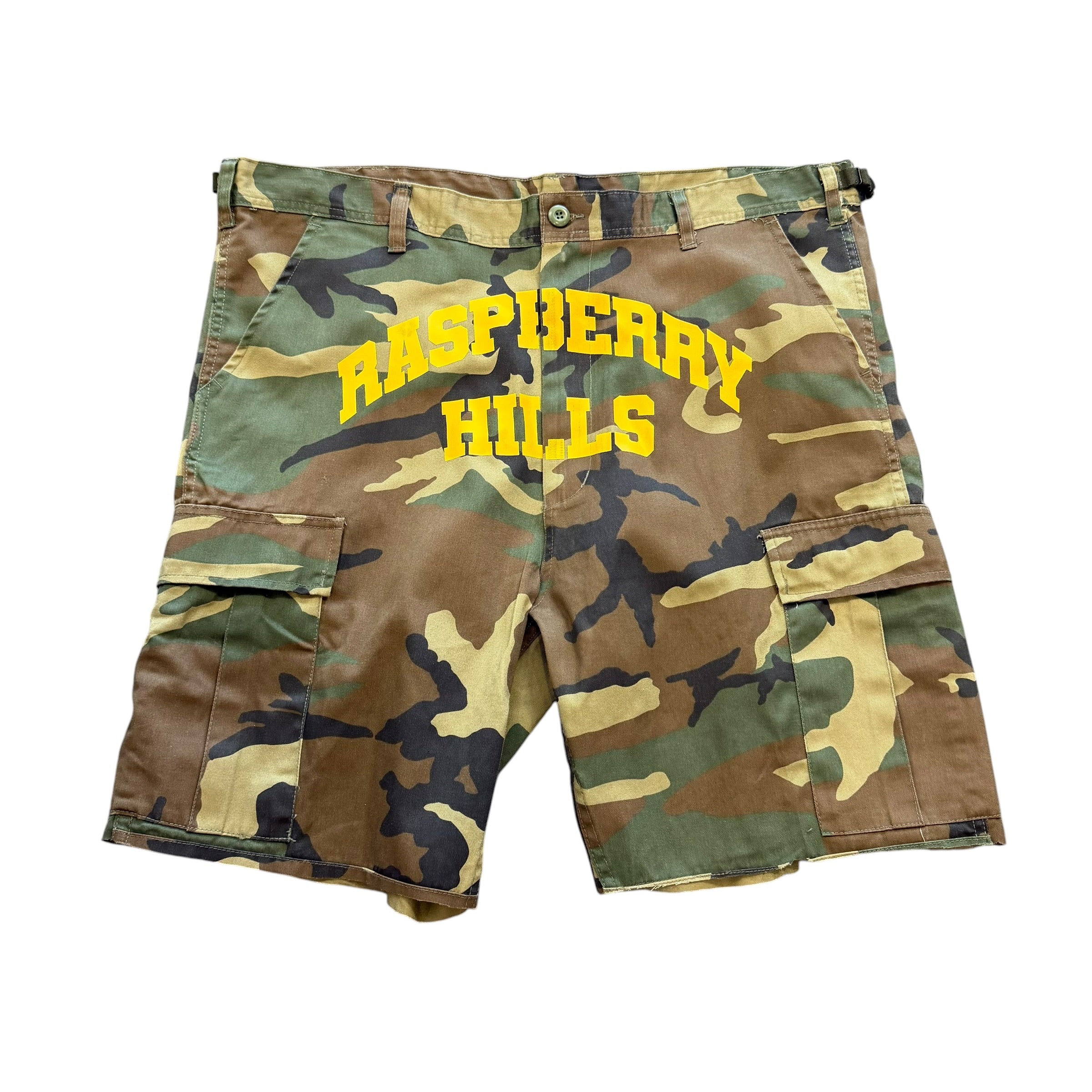 NEW GV Gallery "Raspberry Hills" Camo Cargo Shorts
