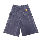 Goodtimes Flared Navy Work Shorts