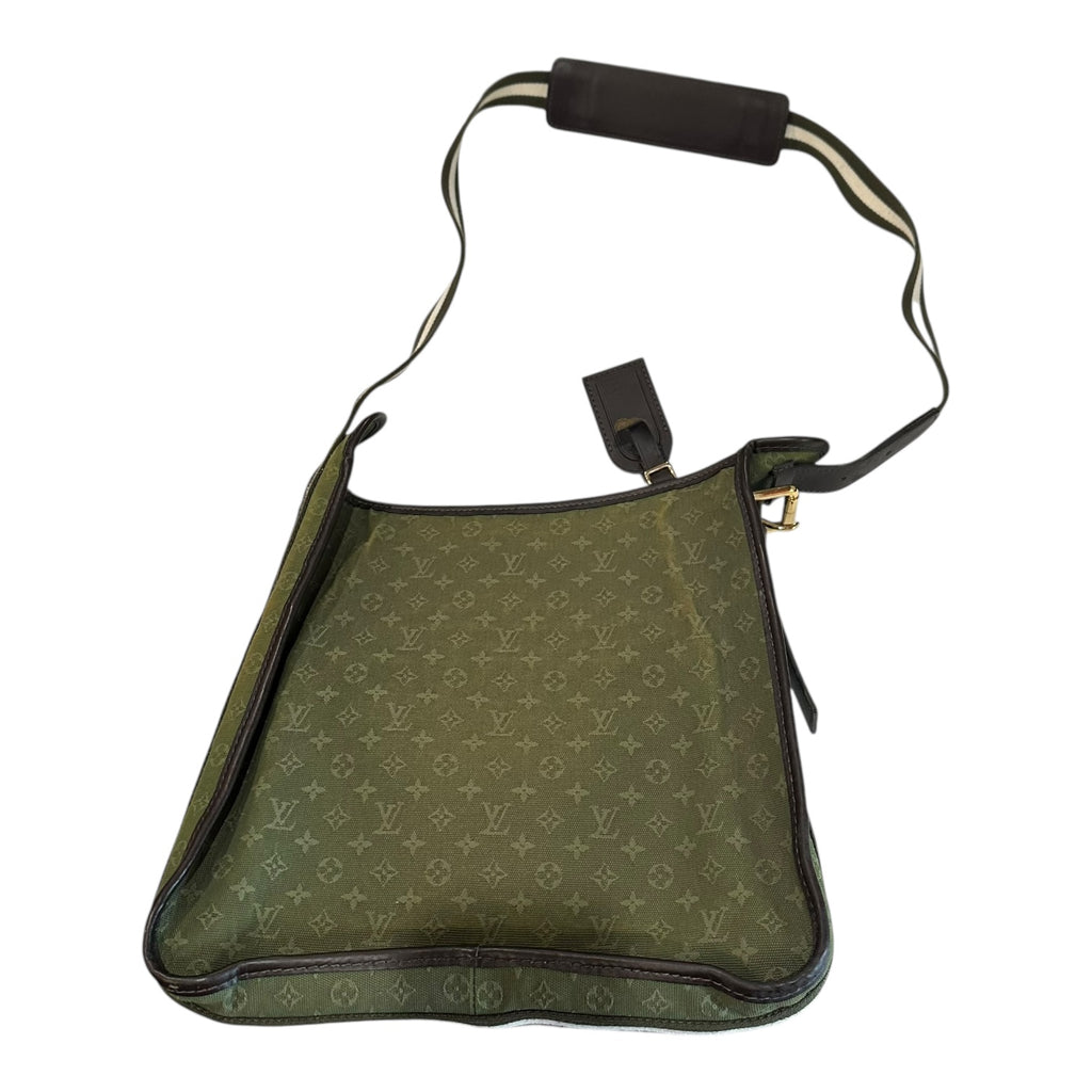 Louis Vuitton MonoGram Green Side Bag