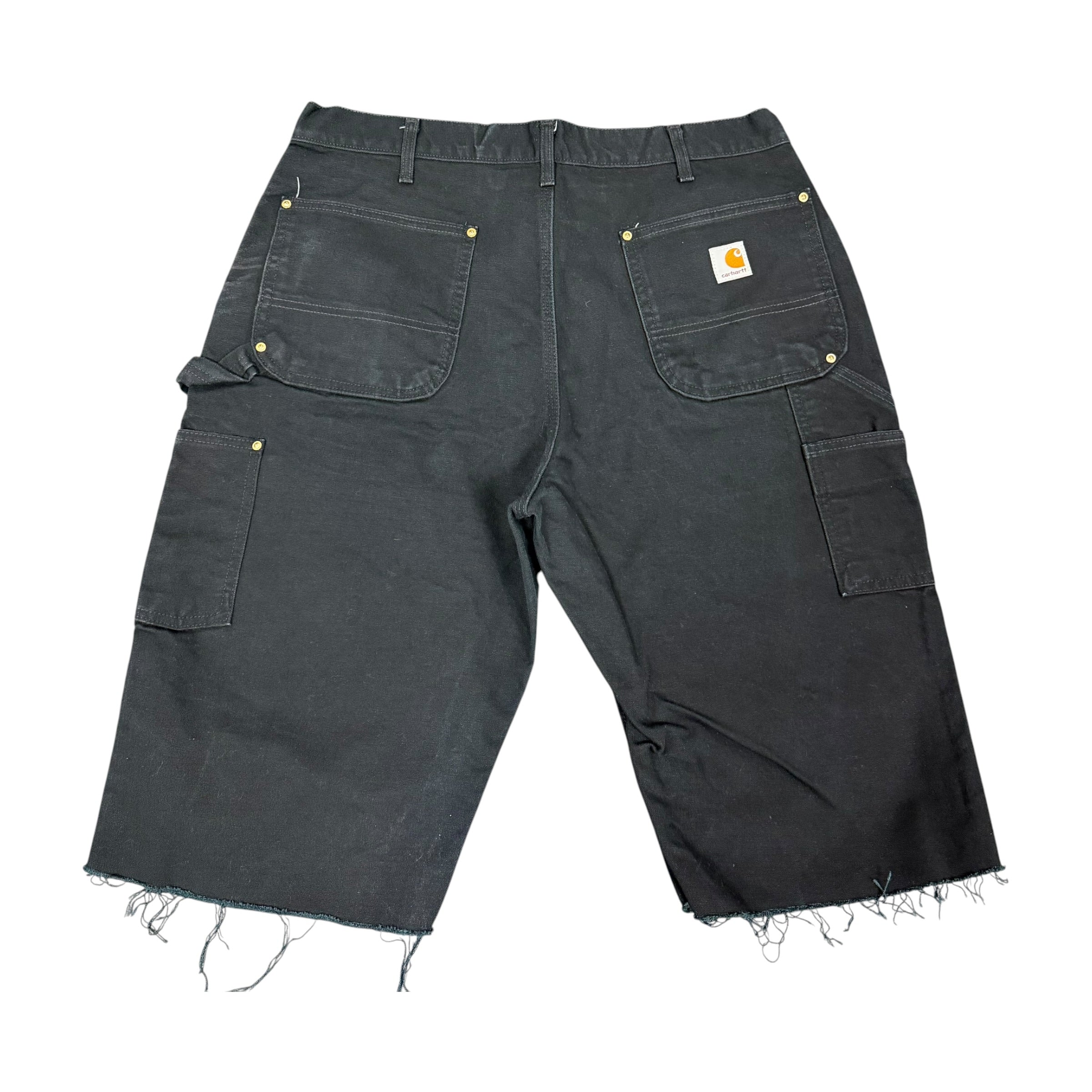 Black Carhartt Double Knee Shorts
