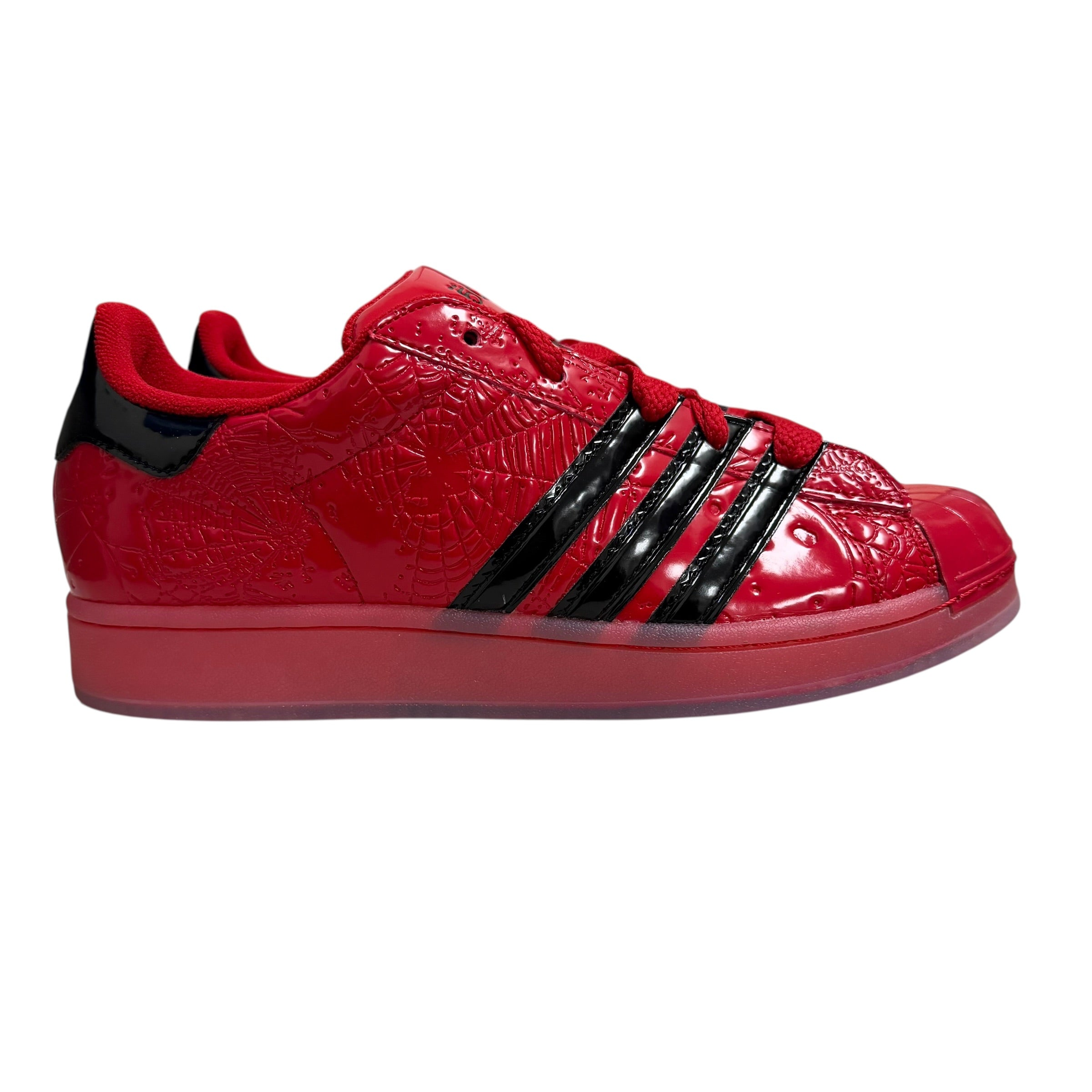 NEW Sp5der x Adidas Superstar Red/Black