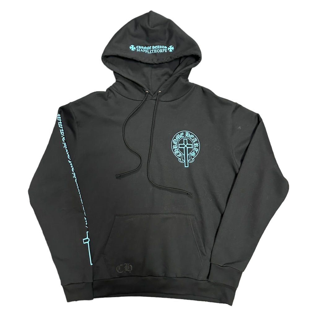 Black Chrome Hearts Mapplethorpe Hoodie