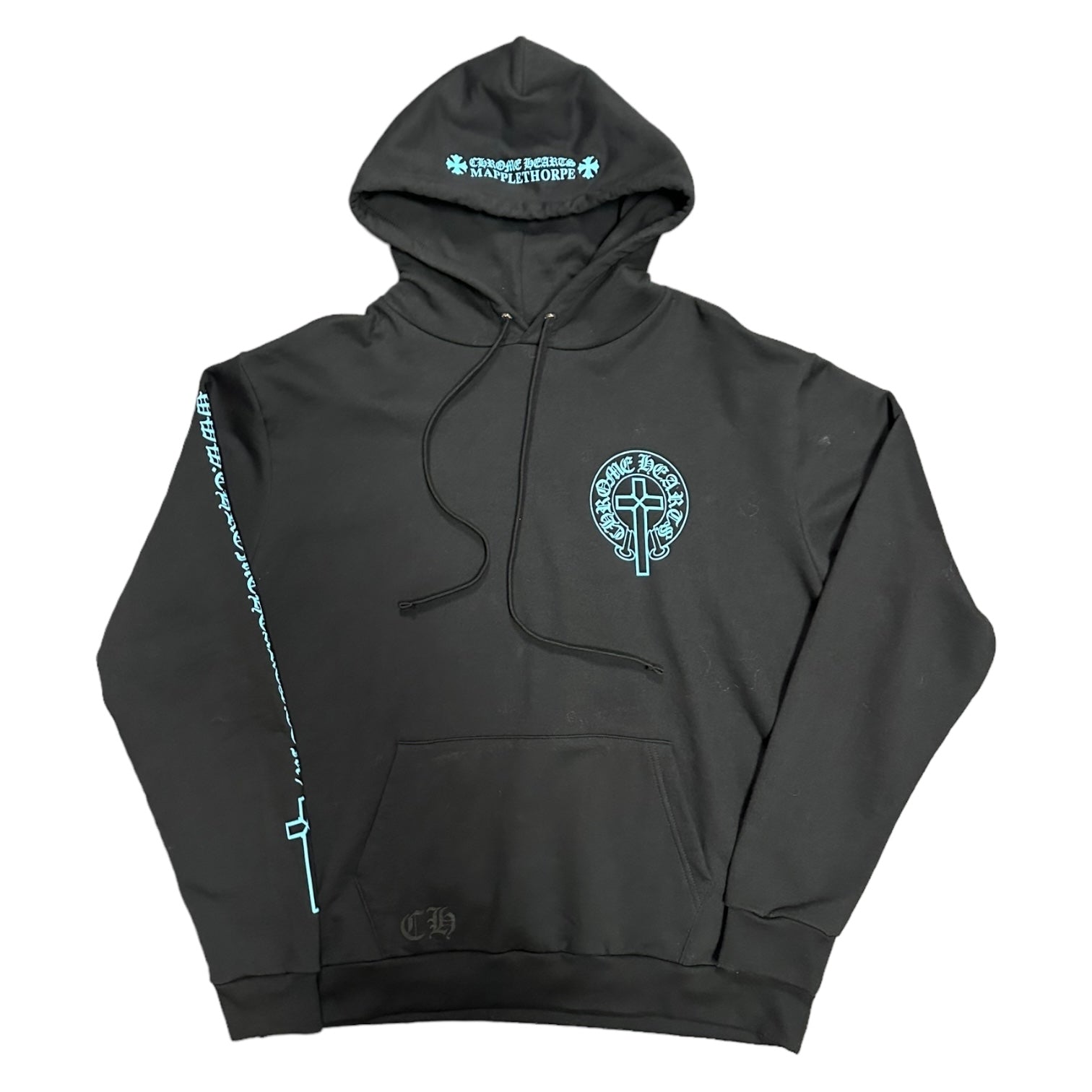 Black Chrome Hearts Mapplethorpe Hoodie