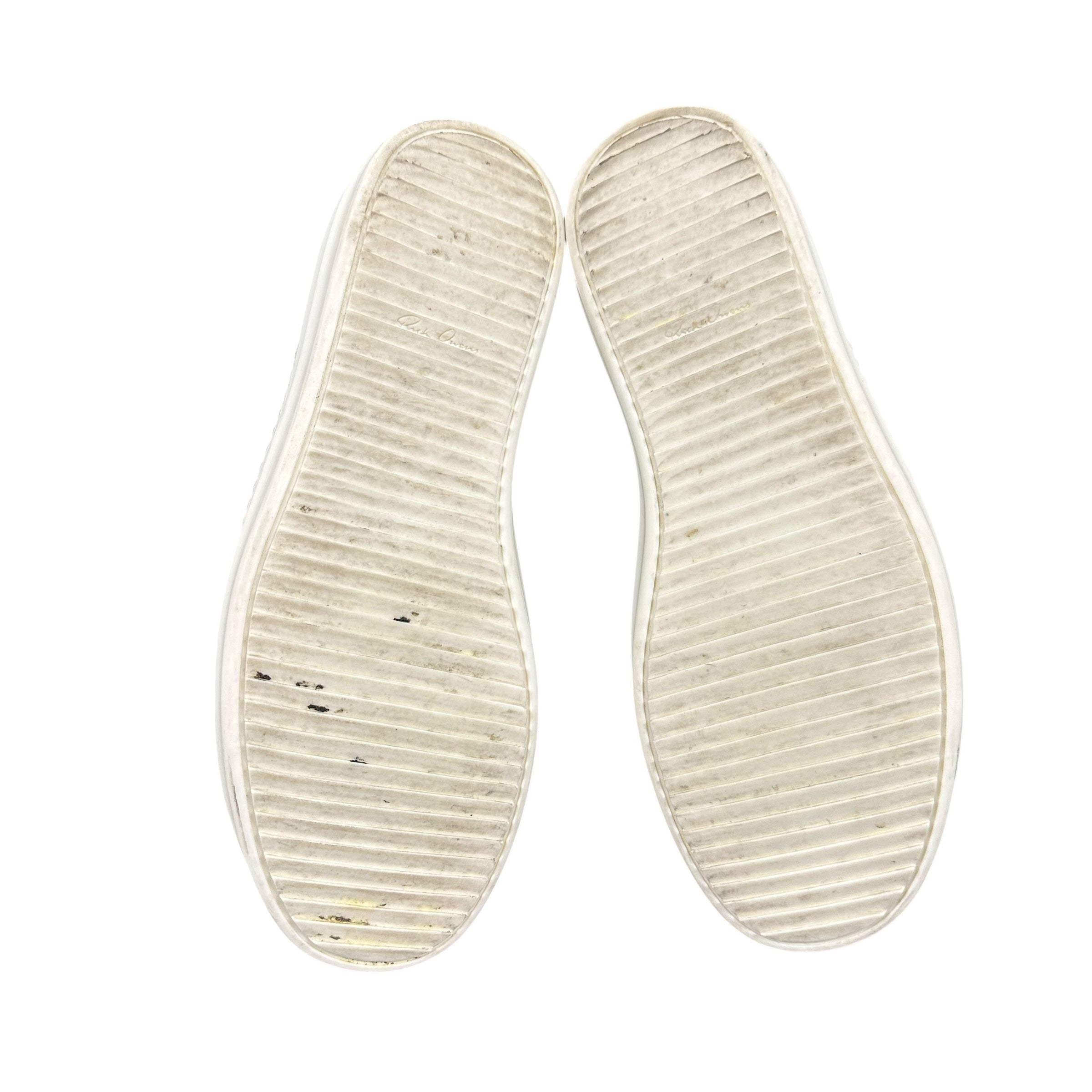 Rick Owen Black Jumbo Lace High Ramones