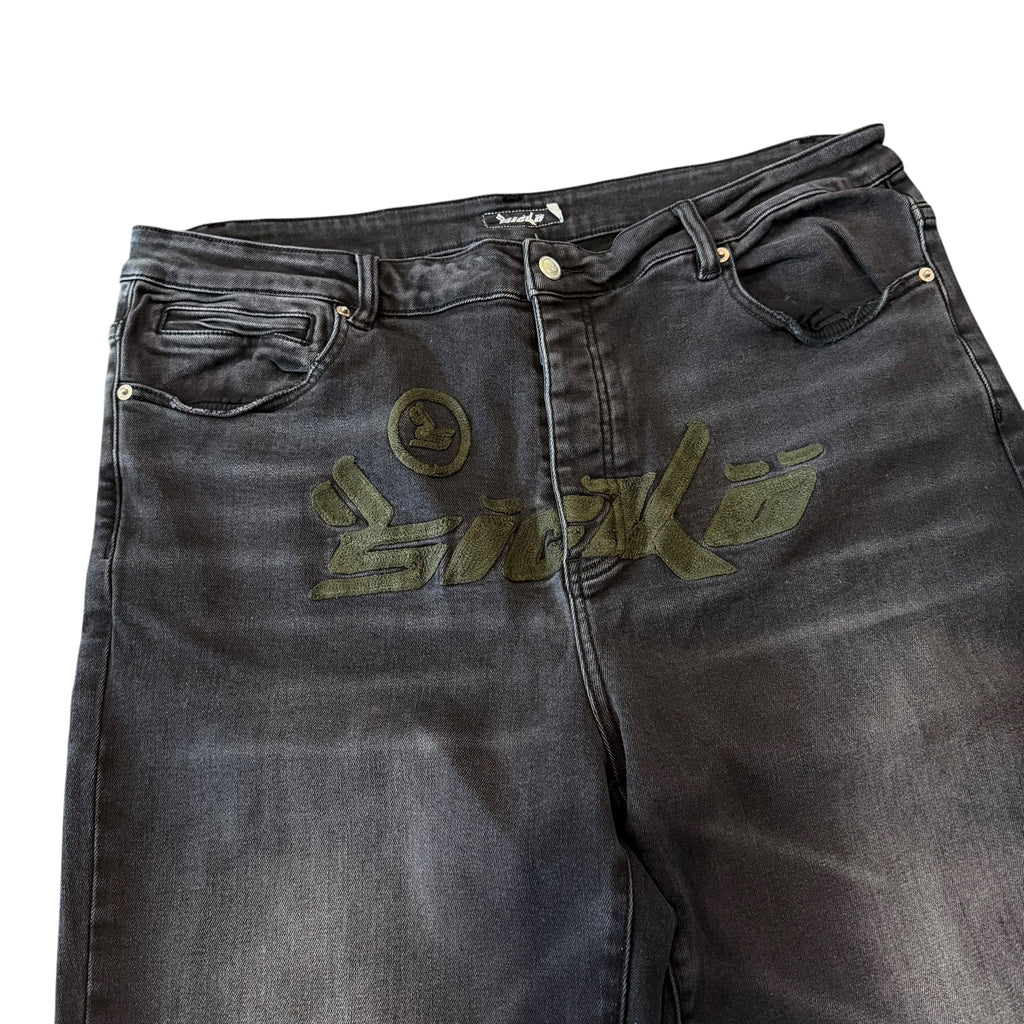 Black Sicko Jeans