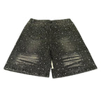 Brand New Vale Forever Black Rain Storm Jorts