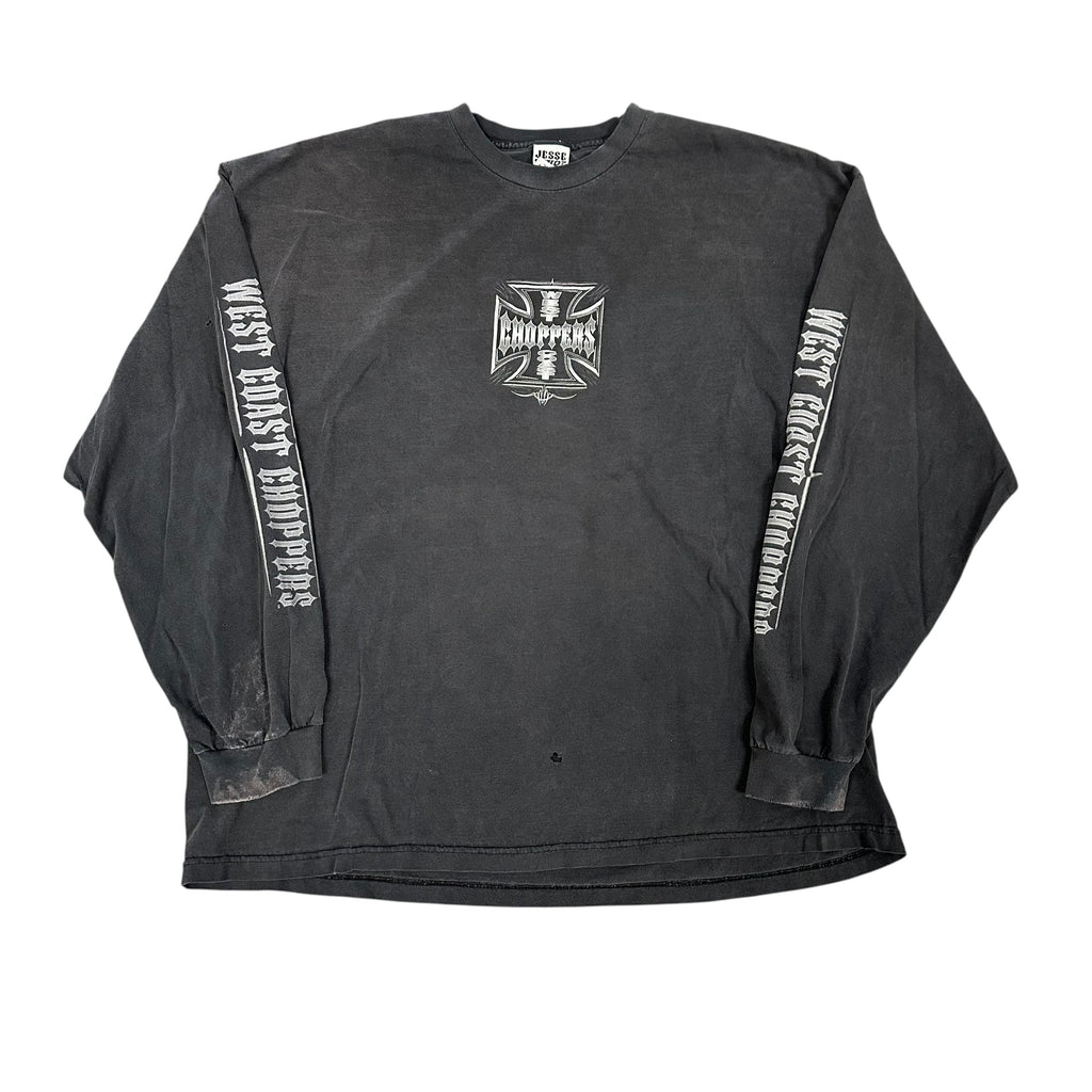 Vintage West Coast Choppers L/S Black Tee