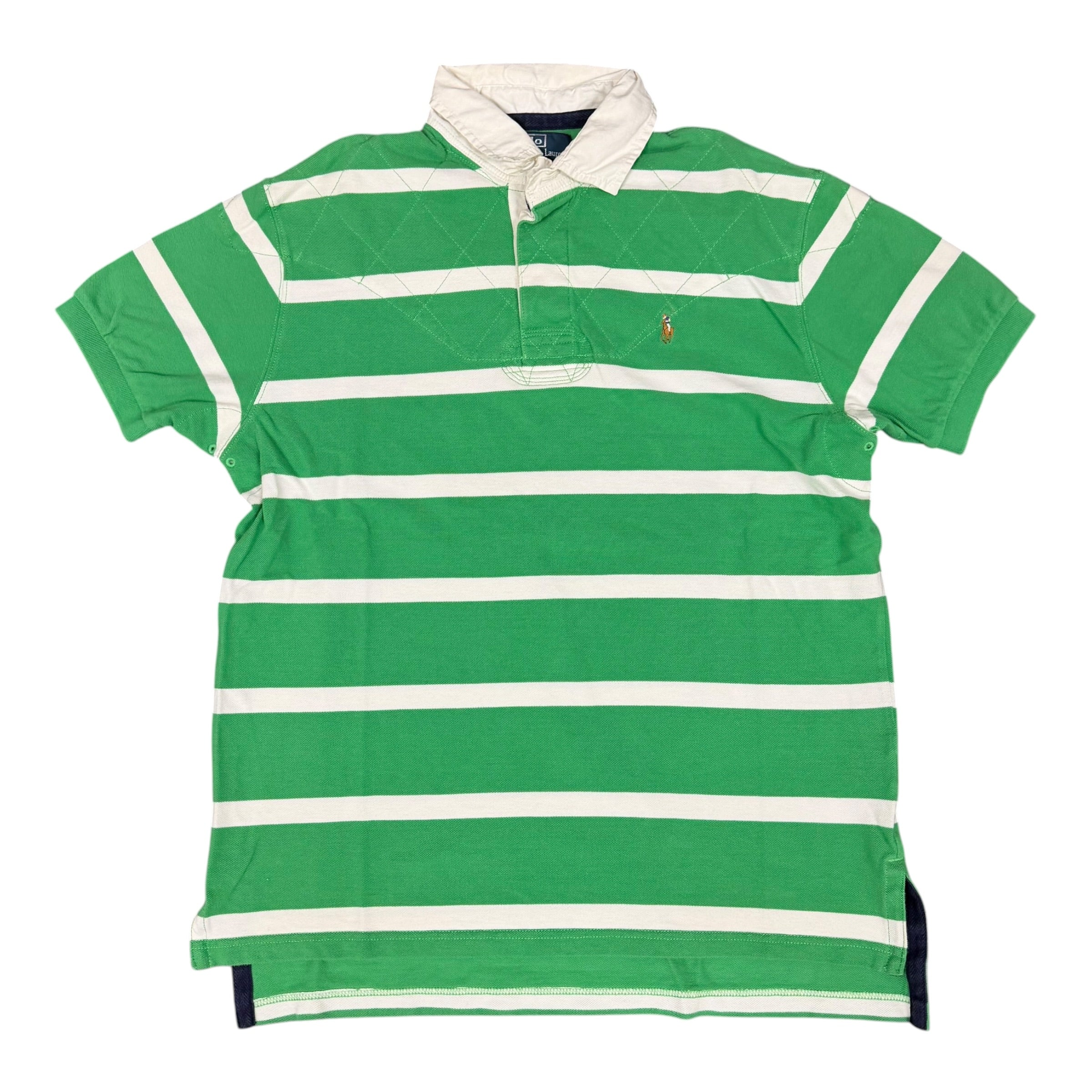 Polo Striped Rugby Short Sleeve Shirt