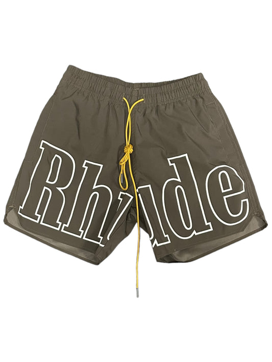 RHUDE SWIM TRUNKS BROWN (SB1WL5)