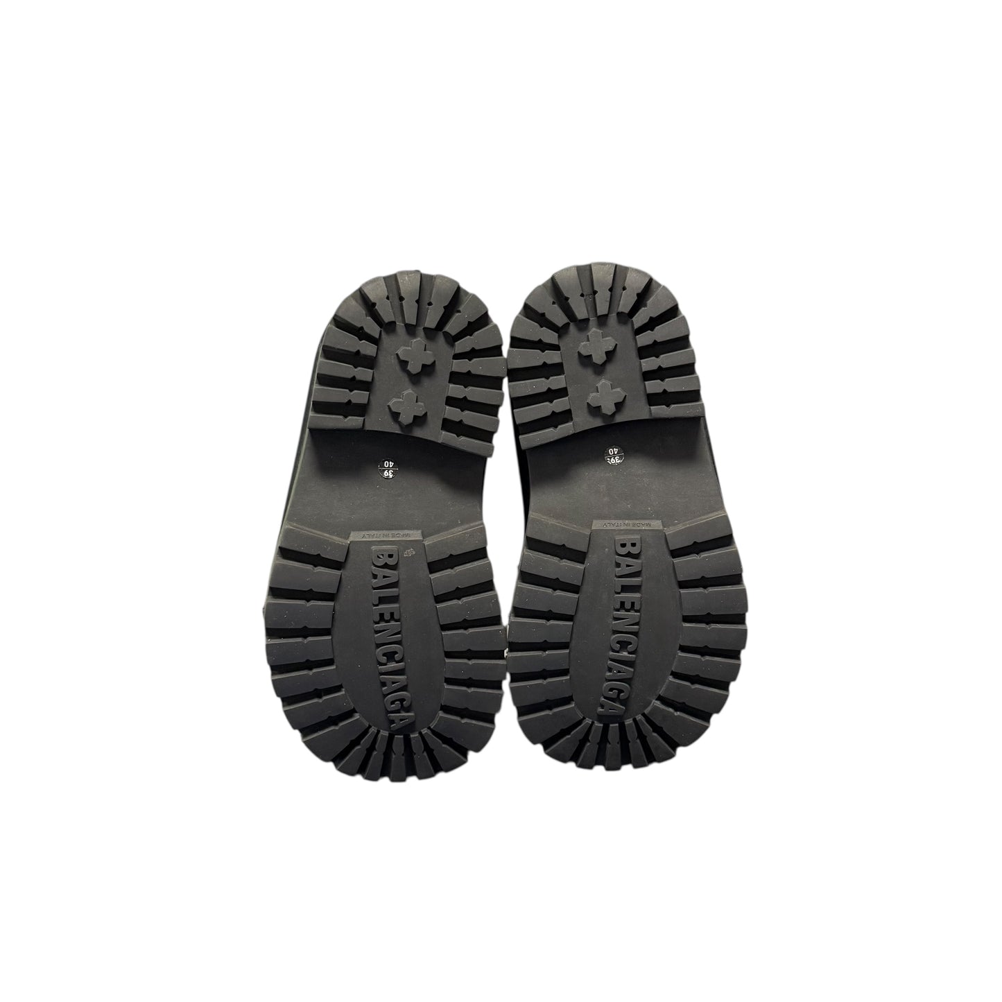 Black Balenciaga High Alaska Boots