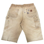 Vintage Carhartt Paint Splatter Shorts (36)