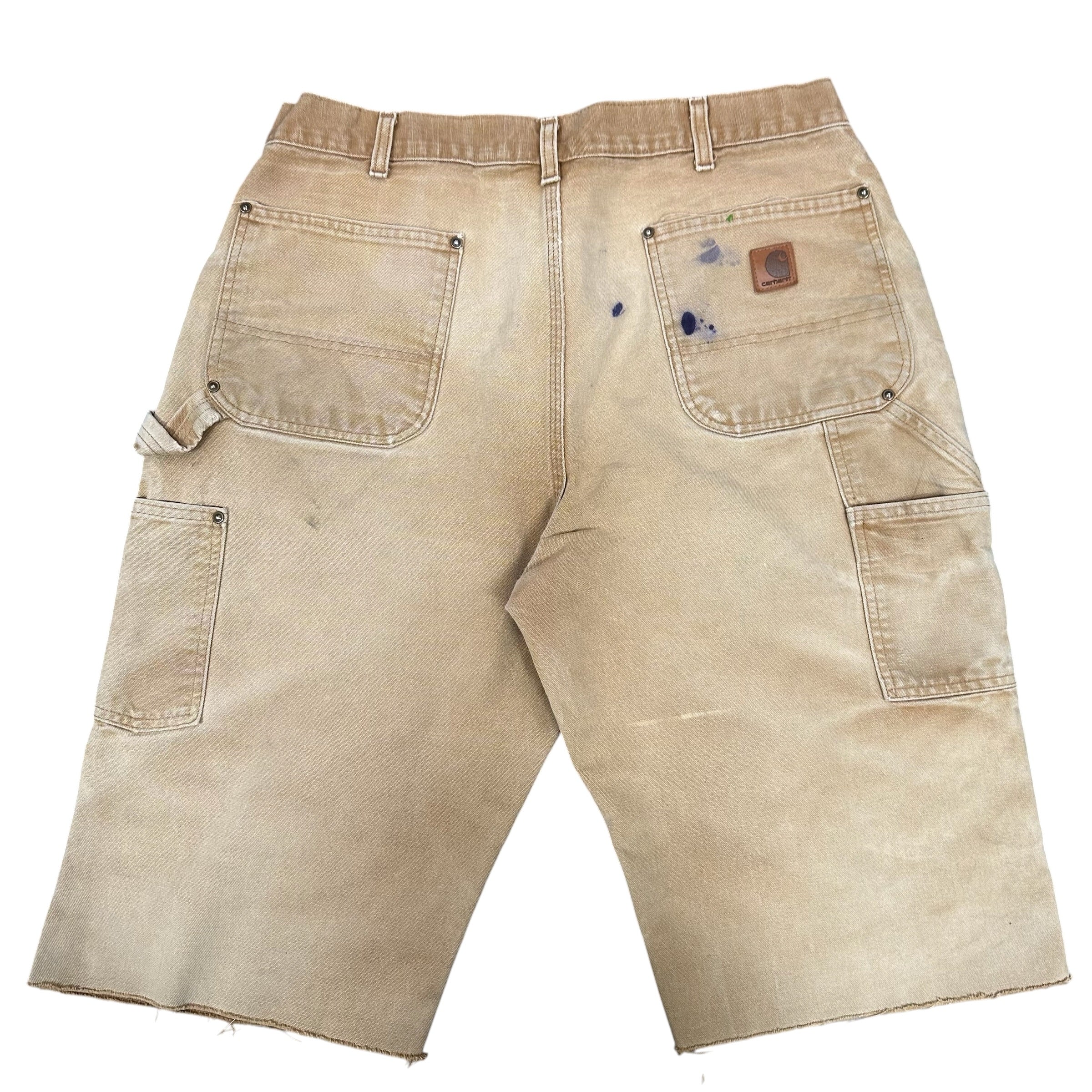 Vintage Carhartt Paint Splatter Shorts (36)