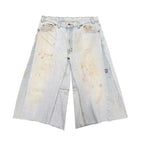 Goodtimes Flared Light Jean Shorts