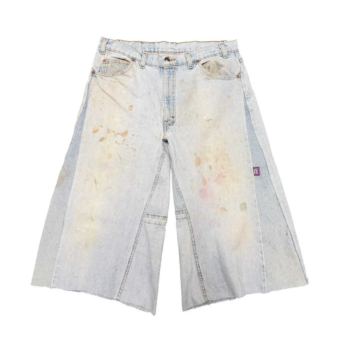 Goodtimes Flared Light Jean Shorts