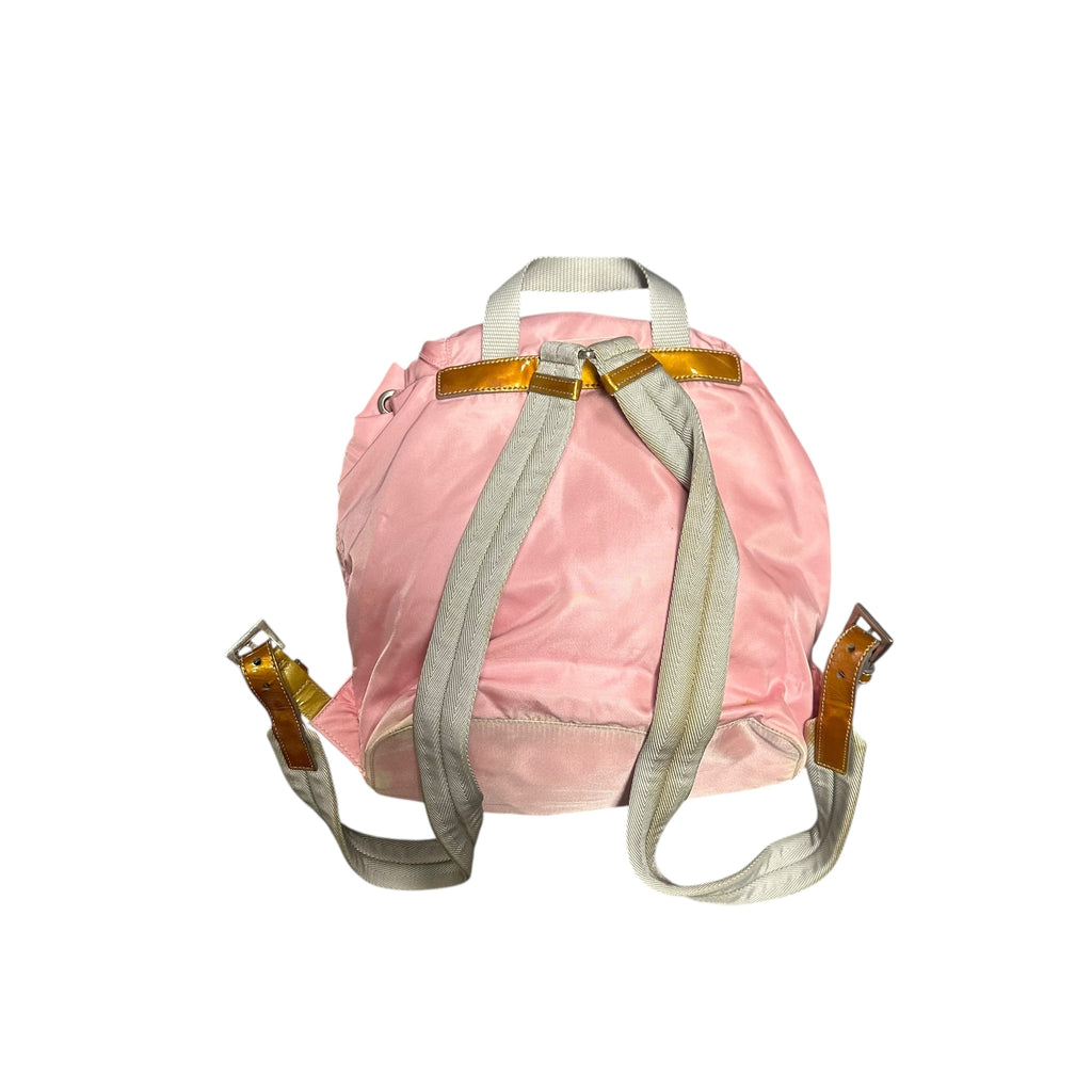Vintage Prada Nylon Backpack Light Pink