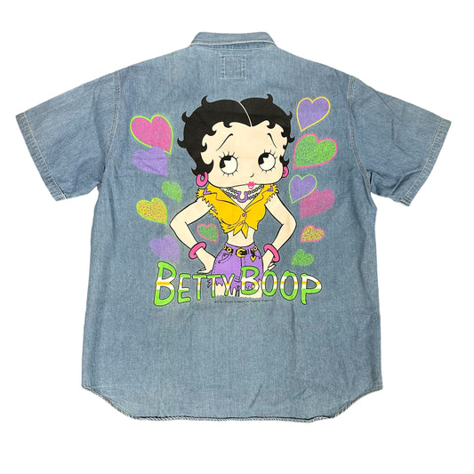 Vintage Betty Boop Denim Shirt