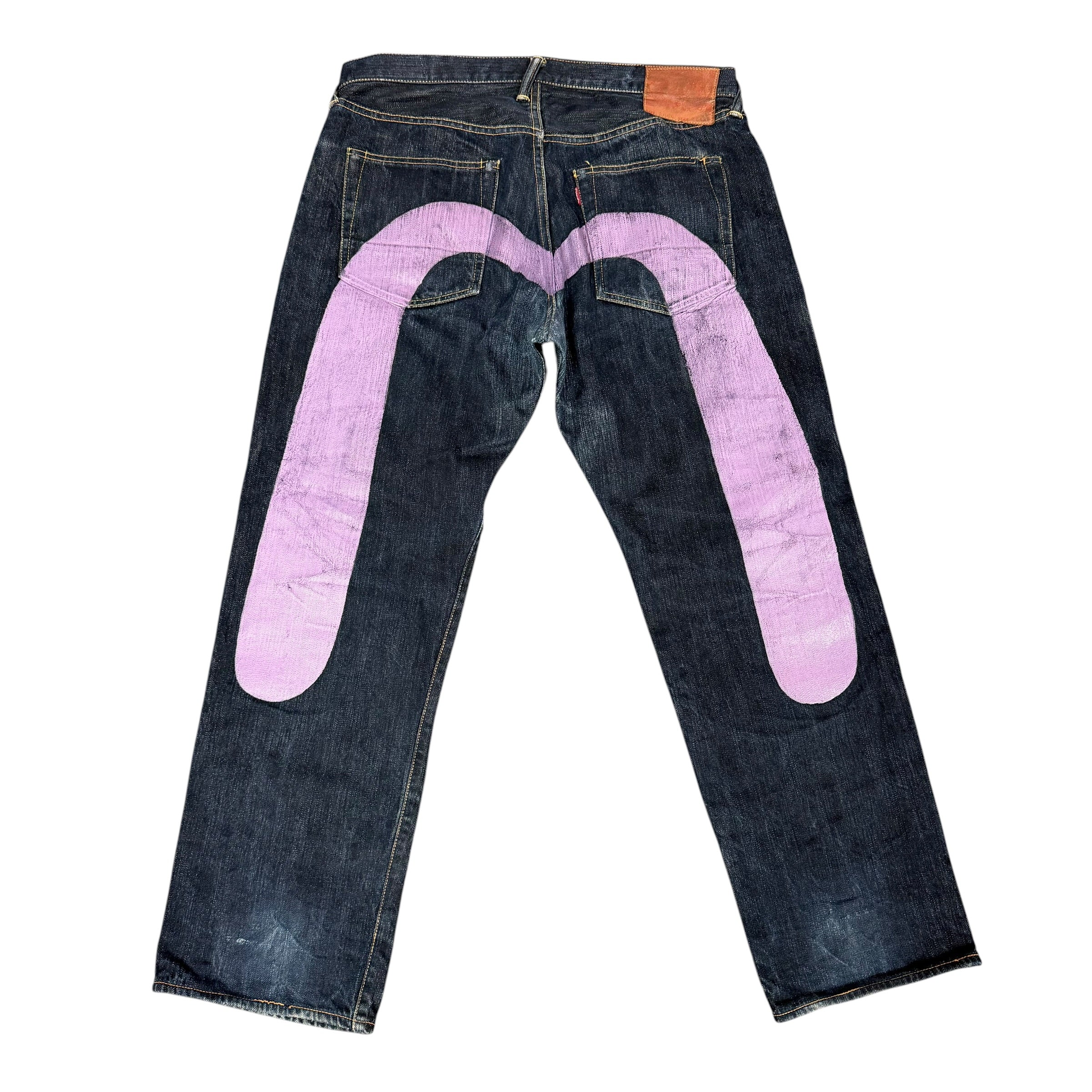Evisu Dark Blue/Purple Jeans