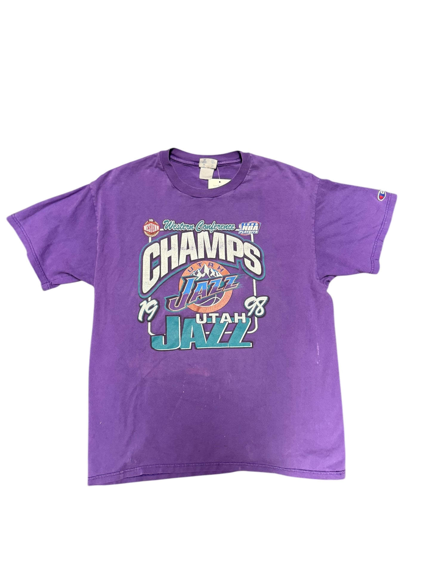 Vintage Utah Jazz Tee Purple
