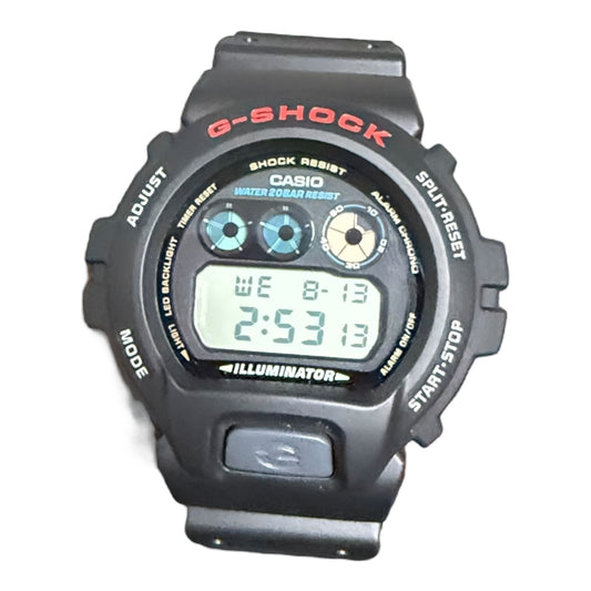 G Shock Black/Red