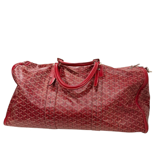 Goyard Red 60 Duffle