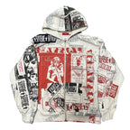 Supreme Collage White Jacket