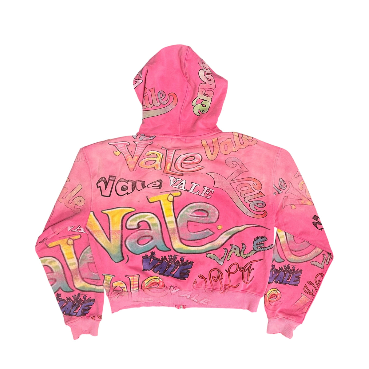 Vale Forever Bubblegum Zip Up Hoodie