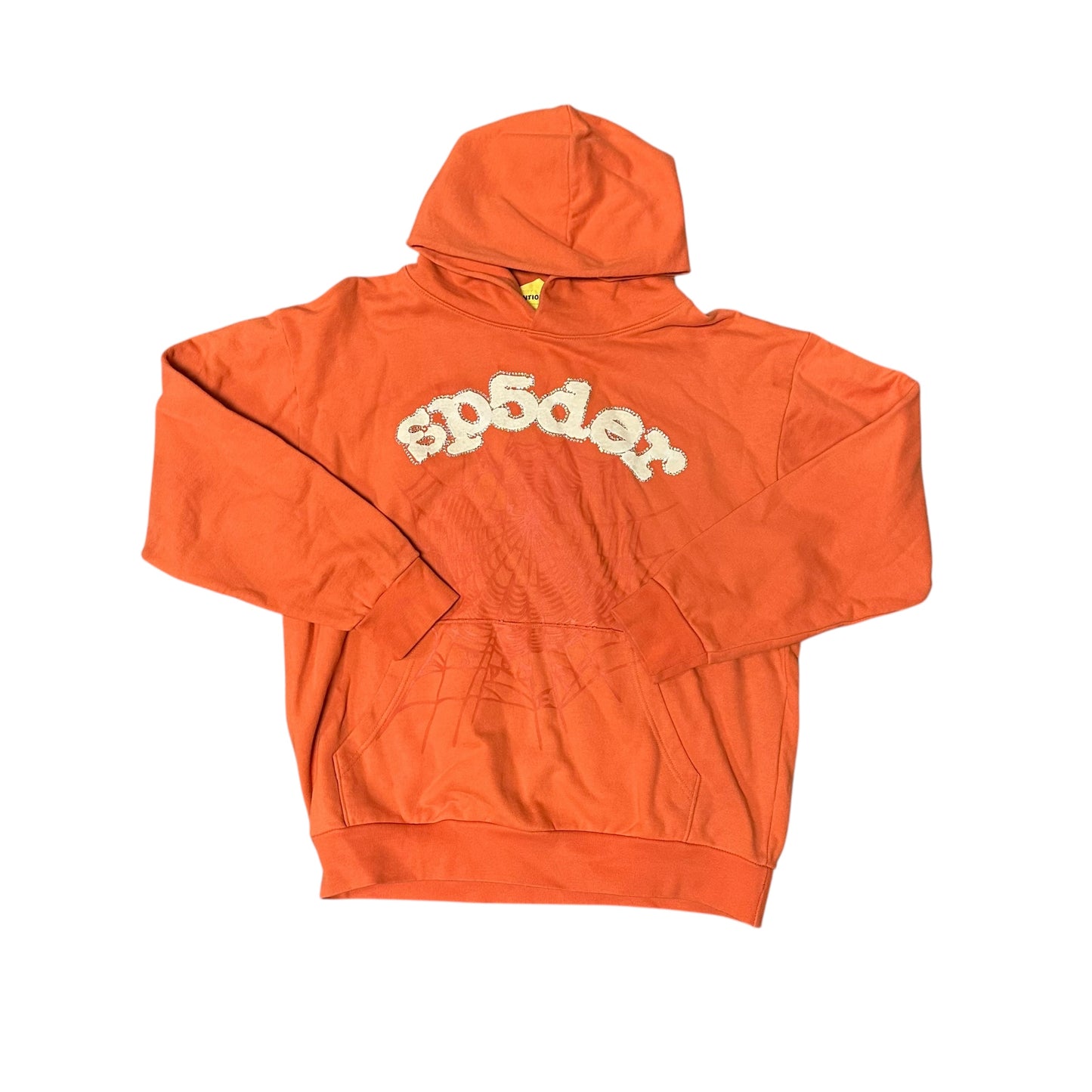 Sp5der Orange Hoodie