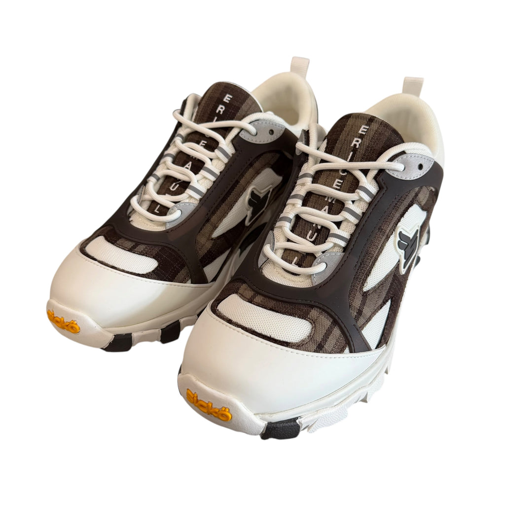 New EE x Sicko Hiking Sneaker White/Brown