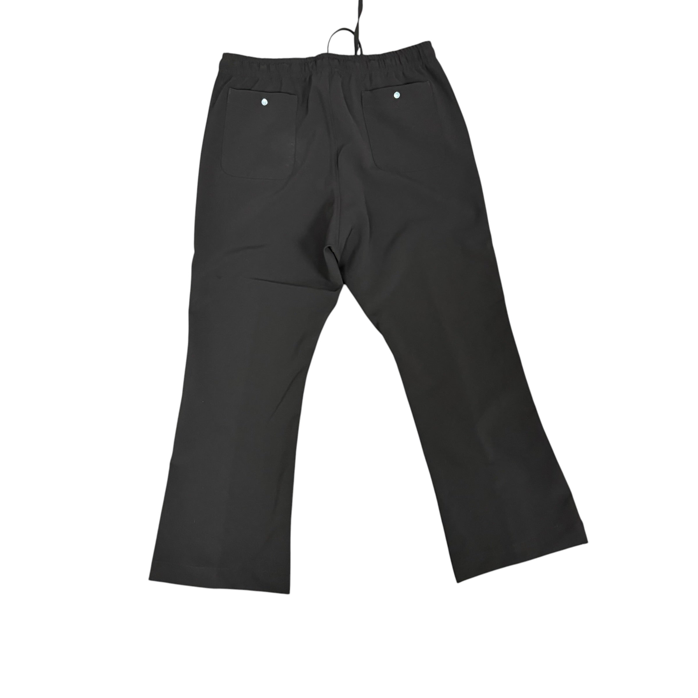 Needles Piping Cowboy Pant in Black Poly Double Cloth