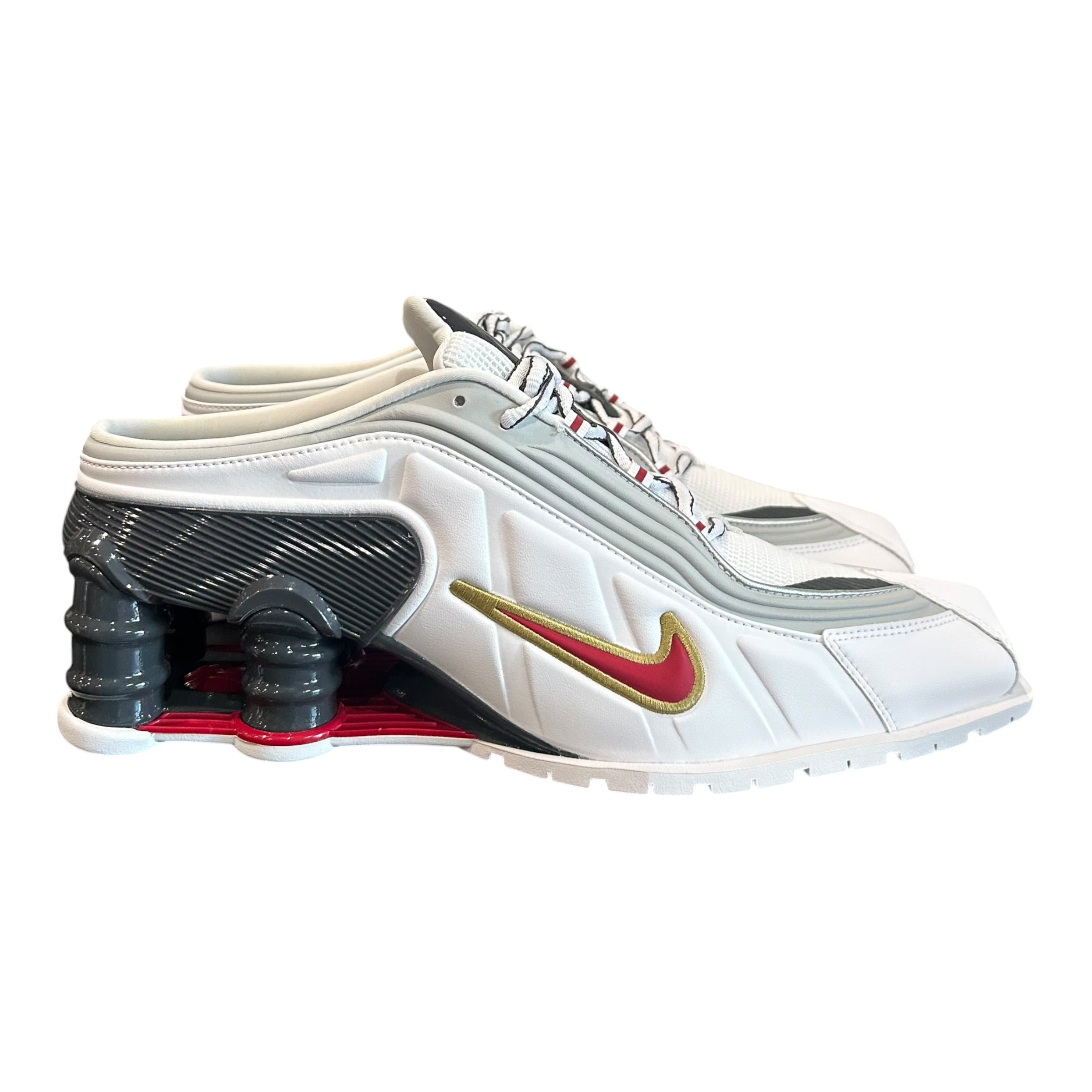 NEW Martine Rose x Nike Shox Mule "Metallic Red”