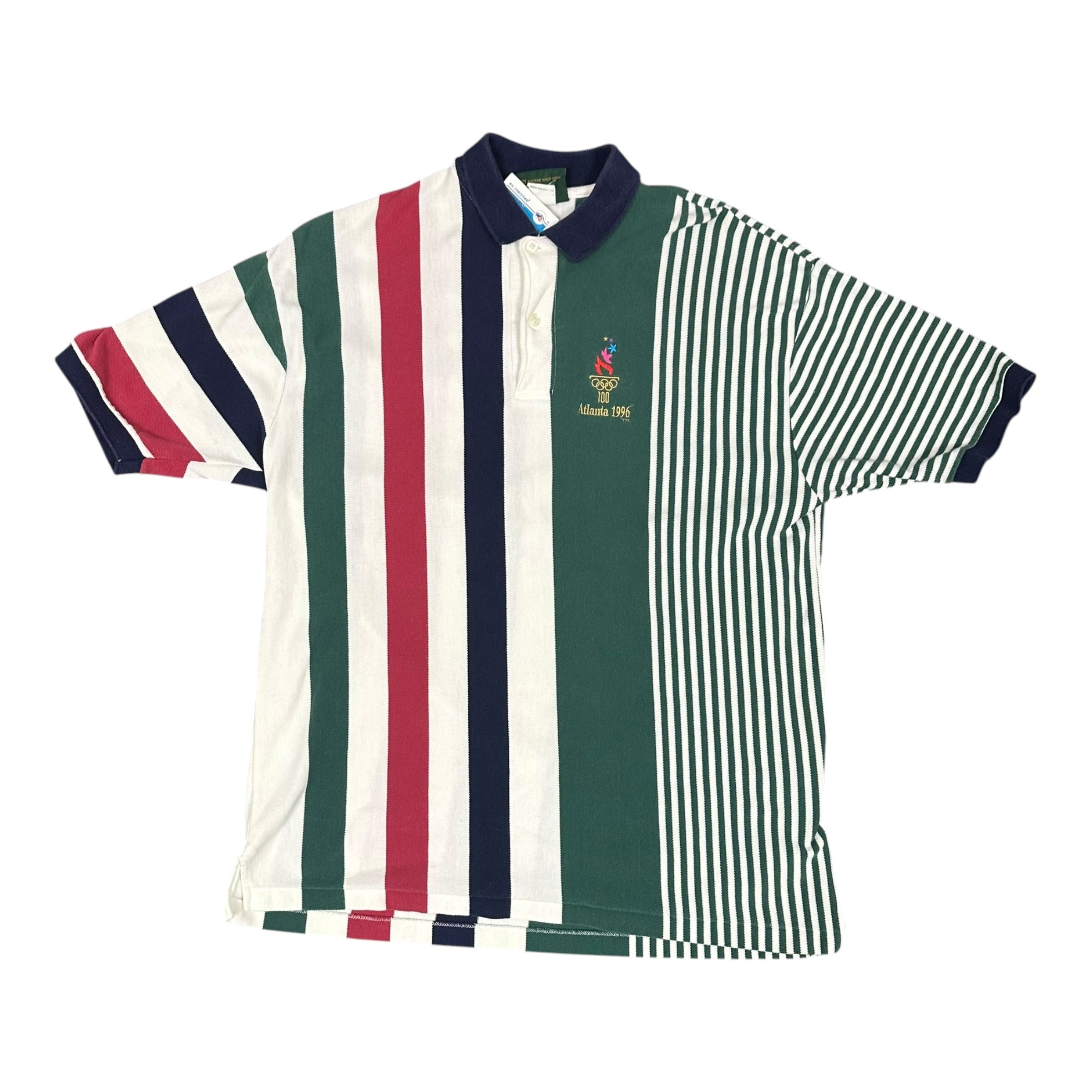 ‘96 Atlanta Olympics Stripe Polo “Multicolor”