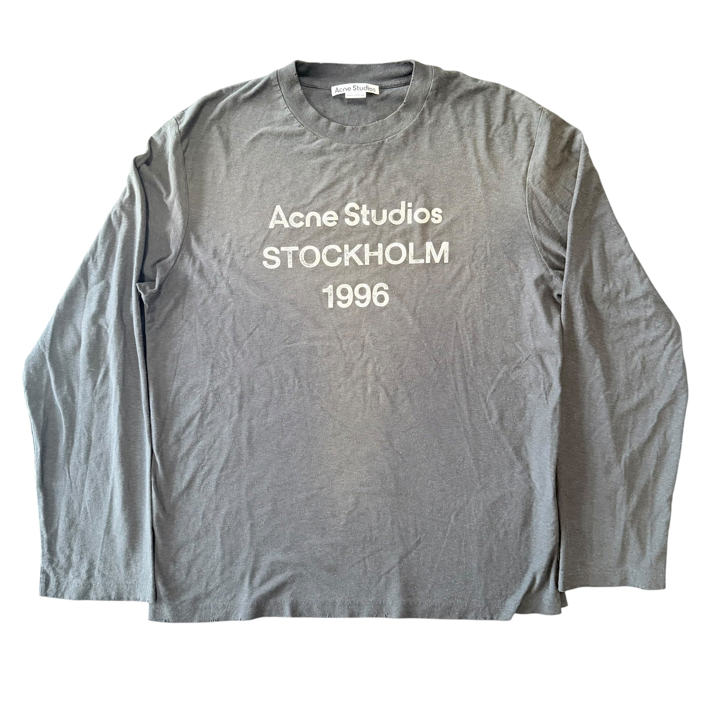 Acne Studios Stockholm L/S Black Tee