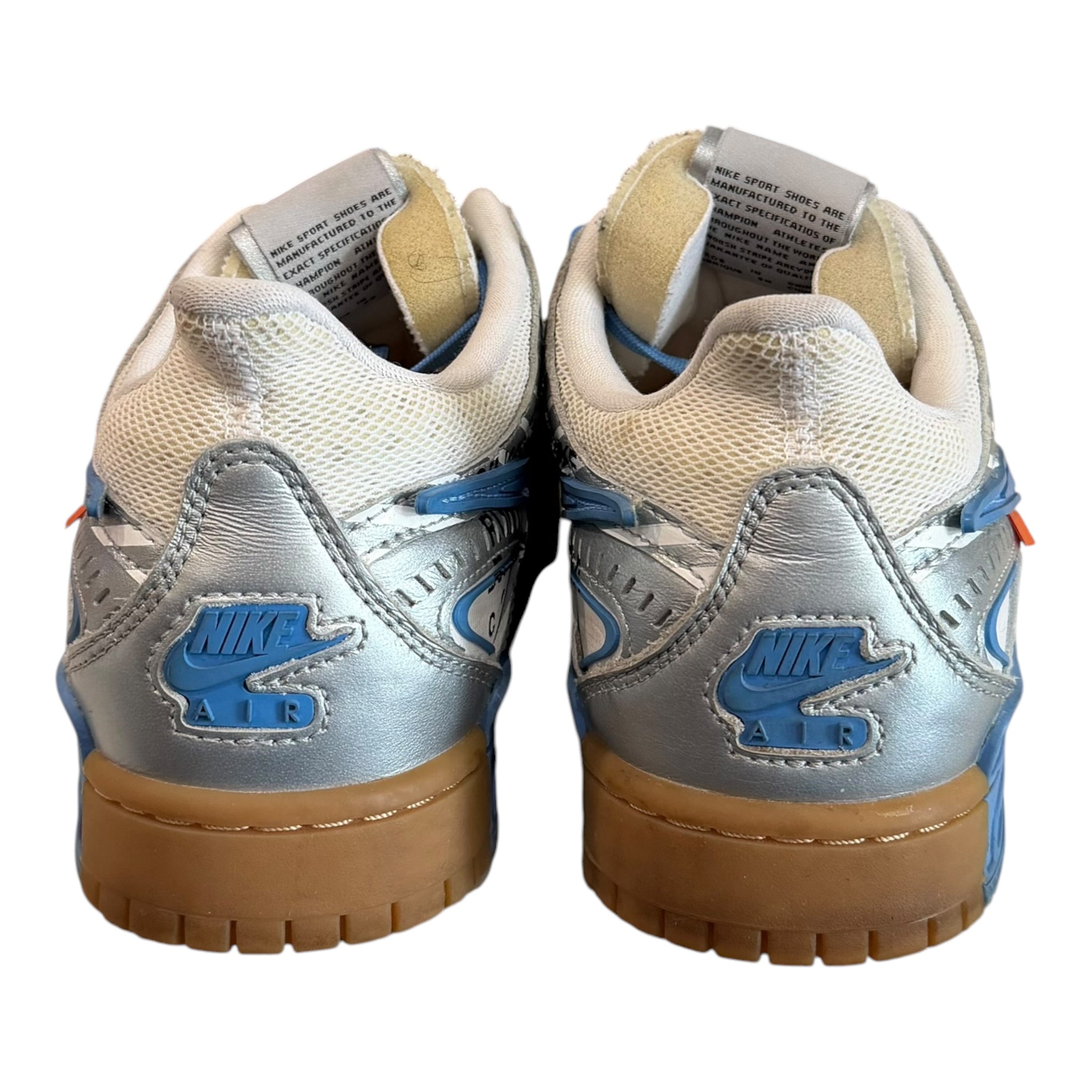 Nike x Off-White Air Rubber Dunk Sneakers “University Blue” (No Box)