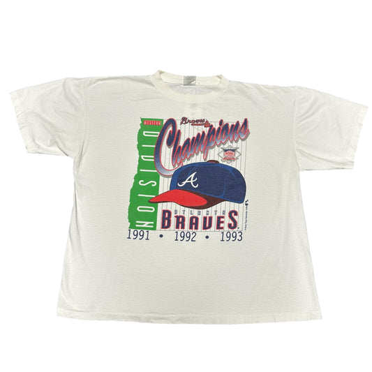 ‘93 Braves West Division Champs Hat Tee